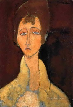 白衣の女性 1917年 アメデオ・モディリアーニ Oil Paintings